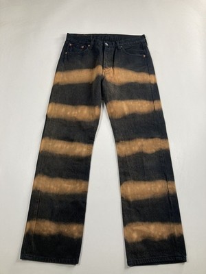 LEVI S 501 STRAIGHT FIT Jeans - W30 L30 - Bleach Wash - Top Zustand - Herren
