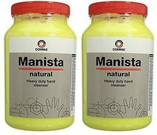 2 X Manista 3Ltr Hand Cleaner 3 Litres Litre Soap Tar Oil Dirt 3Lt Cleanser Tub
