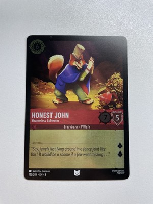 Honest John Shameless Schemer Cold Foil Reign of Jafar 122/204