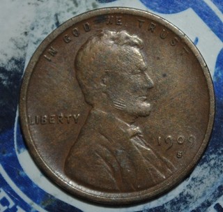 1909 S VDB lincoln cent {{{1C63