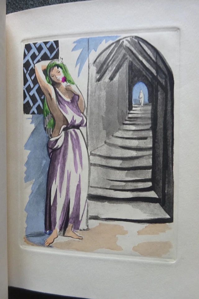 MONTHERLANT-ENCORE UN INSTANT DE BONHEUR-1951-ILLUS. ORIGINALES MARIANNE CLOUZOT - Photo 4/4