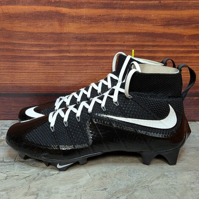 Nike Vapor Edge 360 Untouchable Men's 13 Black White Football
