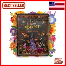 Perennial Wildflower Seed Mix - Attract Butterflies & Pollinators, 100,000 Seeds