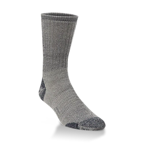 2 New Pair of Hiwassee Trading L Medium Weight Merino Wool Crew Socks
