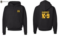 Deputy Sheriff K9 unit Law Enforcement Hooded Sweatshirts S-5XL