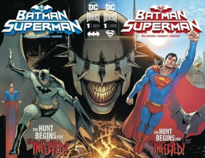 Batman Superman #1 (First Print / Both Connecting Covers / Shazam / 2019 / NM)