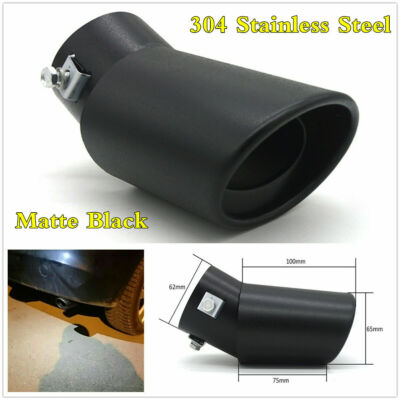 Car Exhaust Tip Muffler Pipe Bend 62mm 304 Stainless Steel