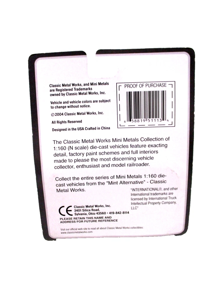 RTR CMW-Mini Metals R-190 Undecorated White Tractor 1/160-BUILT N SCALE - Image 3 of 4