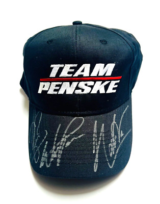 2010 Team Penske Hat SIGNED By Drivers Briscoe Power Castroneves Indy 500
