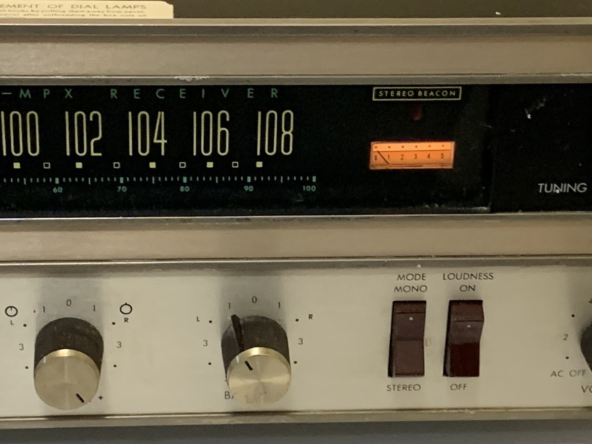 Vintage The Fisher 200T 20w per Channel AM/FM Home Theater Stereo