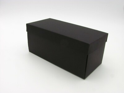Explosionsbox Geburtstag Geschenkbox Selbst gestalten DIY schwarz 16x7,5x7cm NEU