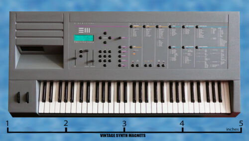 E-mu Emulatore 1 2 3 Emax SE 2 Modulare XL-7 MP-7 SP 12 1200 SYNTH magnete frigorifero - Foto 7 di 17