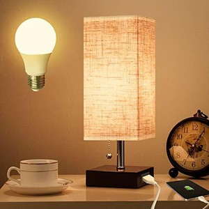 Lifeholder Table Lamp Nightstand Lamp Bedside Lamp with ...