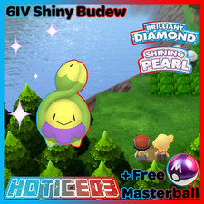 6IV Shiny Budew Pokemon Brilliant Diamond Shining Pearl