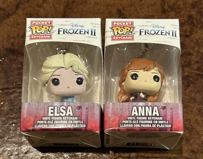 Funko Pocket POP! Keychains - Disney's Frozen 2 - SET OF 2-Anna & Elsa ...