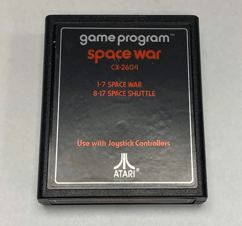 Atari Space War Game Program Cartridge 