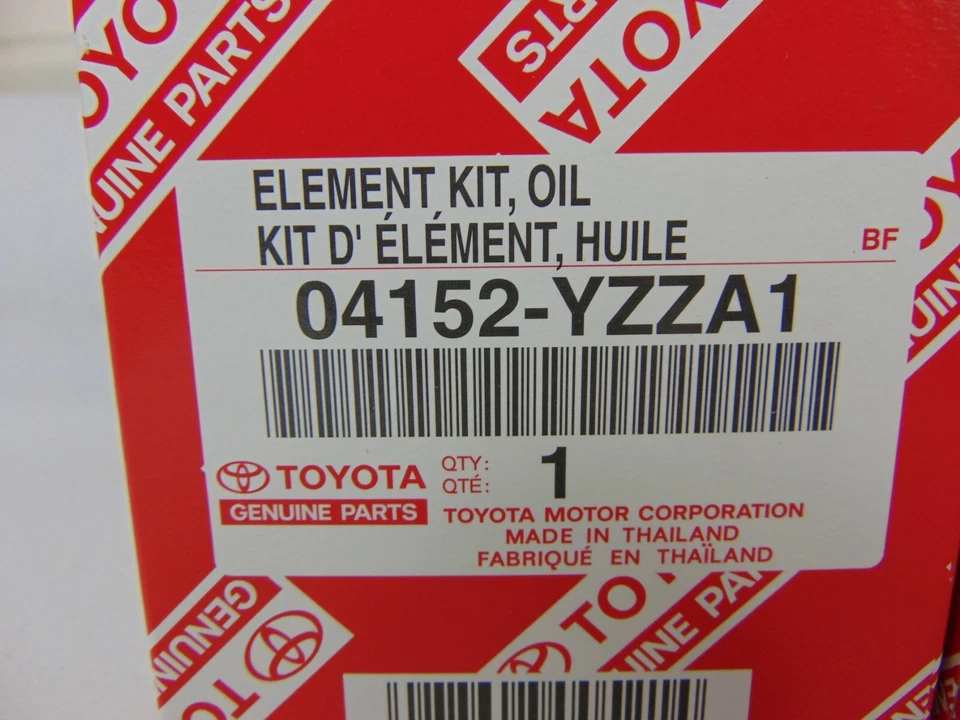 3 GENUINE TOYOTA AVALON CAMRY SCION LEXUS OIL FILTER WITH GASKET SET LOT - Image 2 of 3