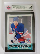 Alexis Lafreniere 2020-21 OPC RETRO Marquee Rookie Hockey Card KSA Graded 9.5!!!