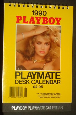 Playboy Playmate Desk Calendar 1990 5X8
