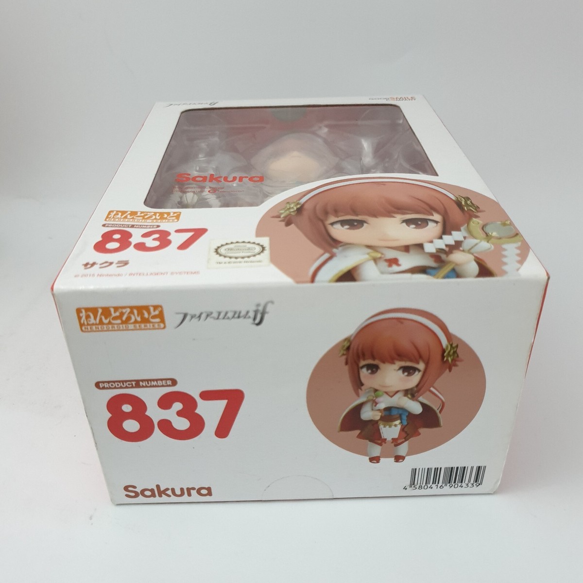 【新品】ファイアーエムブレム ねんどろいど 837 サクラ NEW Nendoroid 837 Sakura Fire Emblem Fates Nintendo Games