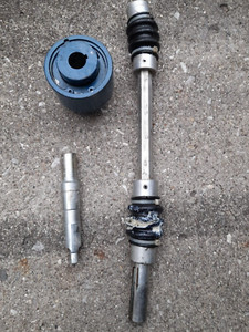 Zero-Max TT3 Torq Tender Shaft - Shaft Coupling w/ MT3 JT3 Chuck Arbor w/ Swivel