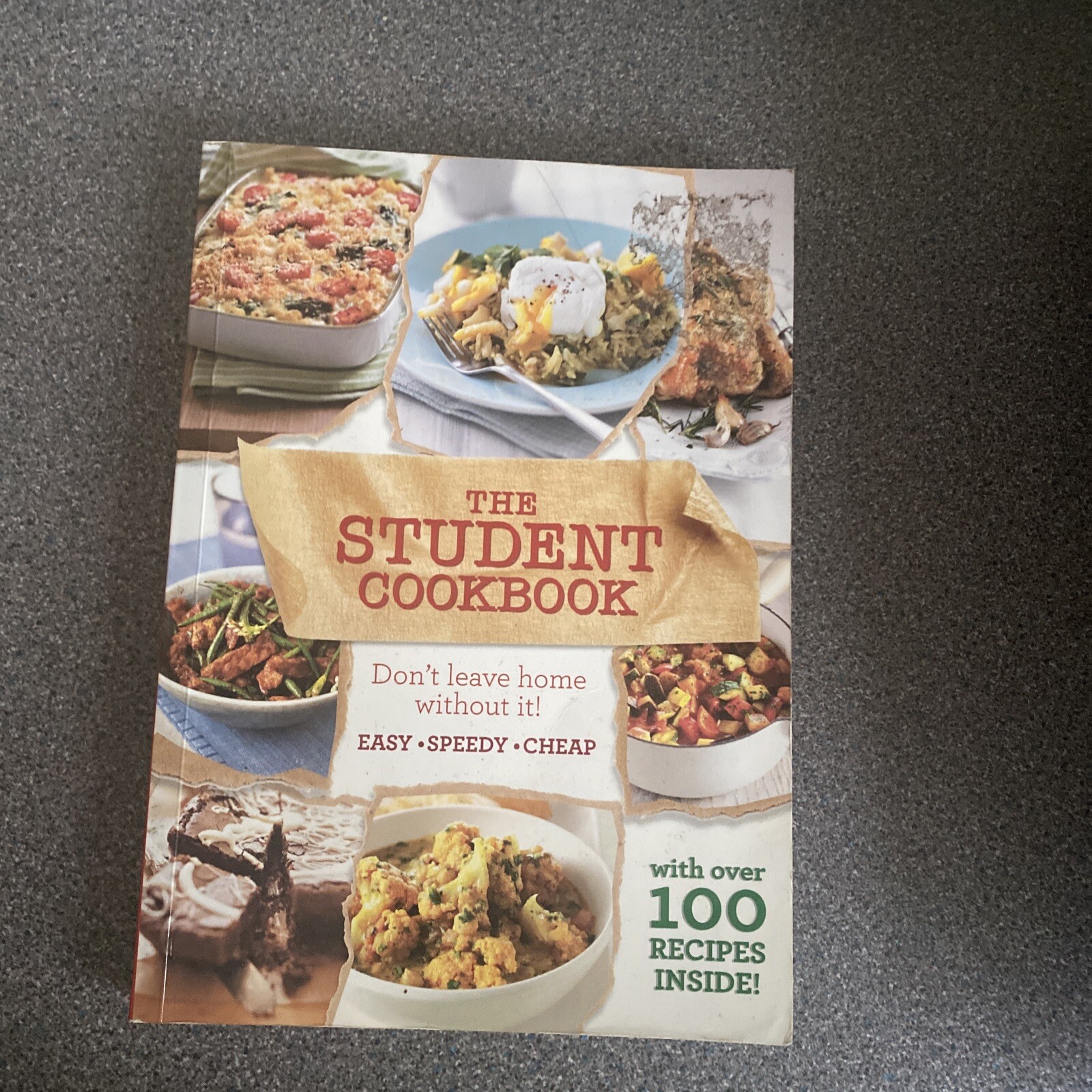 The Student Cookbook Easy, cheap recipes for students, Bounty, New
