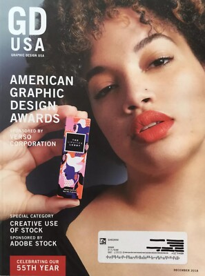 Graphic Design USA Magazine November December 2018 Shanti Sparrow Fired Up