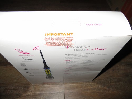 NEW/SEALED - T-MOBILE HOTSPOT@HOME LINKSYS WIRELESS ROUTER WRTU54G-TM - Bild 7 von 12