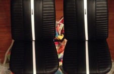 1967 Chevy Ii Nova Bucket Seats Black