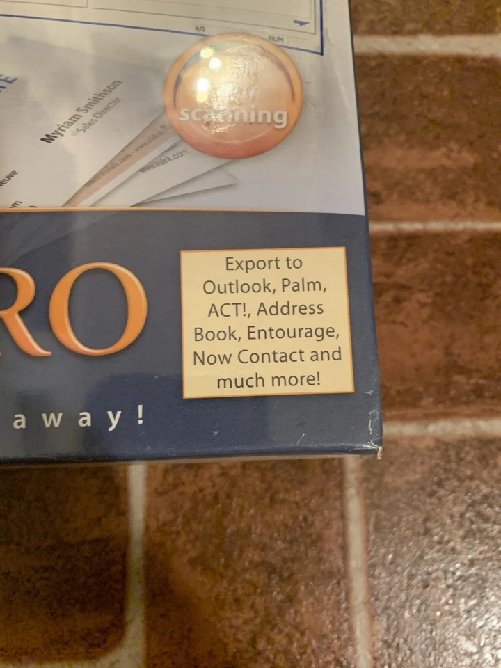 Iris Card Pro Business Card Scanner Windows VISTA XP Mac Compatible NEW IN BOX - Image 3 of 4