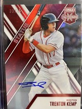 2017 Panini Elite Extra Status Die Cut Trenton Kemp #101 (33/75) AU