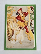 Vintage Postcard Aina Stenberg 1885-1975, Tornrosa, Prinsessa Ruusunen, Italy