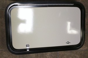25 X 15 Rv Trailer Baggage Cargo Compartment Access Door Tan W