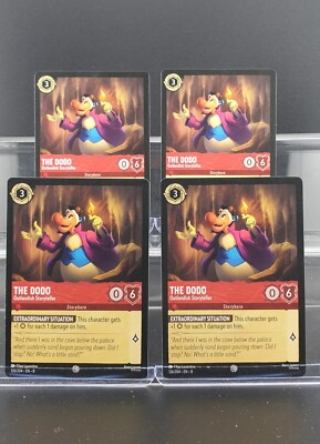 Disney Lorcana The Dodo - Outlandish Storyteller 126/204 Reign of Jafar C 4 Card