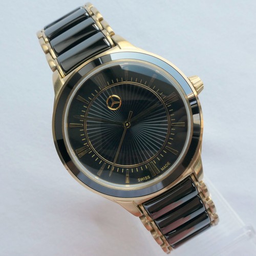 Mercedes Benz Ladies Women's Classic Business Car Accessory Swiss Luxury Watch - Picture 7 of 23
