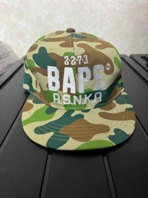 BAPE A Bathing Ape Camo Cap 2273 BAPE A.S.N.K.A USDE 2010 Produkte aus Japan