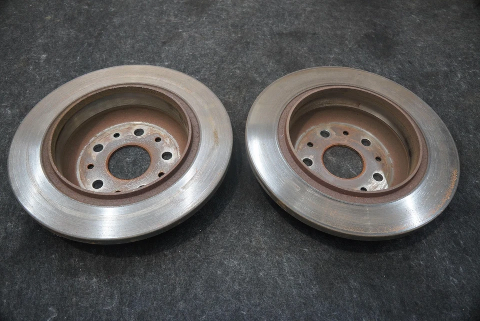 Set 2 Rear Left Right Disc Brake Rotor 68273464AA OEM Jeep Wrangler JL 2018-23 - Image 4 of 4