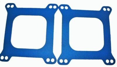 #ad Holley Carb Carburetor Base Gasket 4150 4160 Edelbrock Blue Non Stick 2 PACK G5 $9.45