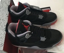 Air Jordan 4 Retro "Bred Reimagined" EU 42,5  Nuove - Con scatola- Originali
