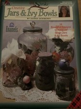 2003 Plaid One Stroke Painting "Jars and Ivy Bowls" by Donna Dewberry