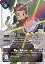 Ryo Akiyama Alternate Art Foil - EX2-062 NM - Digimon TCG