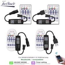 WS2812B LED Strip RF Bluetooth-compatible APP Music Controller 28key Remote