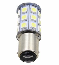 White BA15D 13 SMD Tail Brake/parking LED Interior Light Bulbs 1154 1142 12V