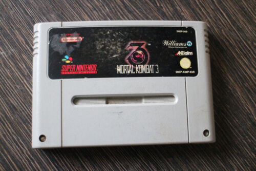 Mortal Kombat 3 (Nintendo SNES, 1995) PAL EUR - Photo 1/3