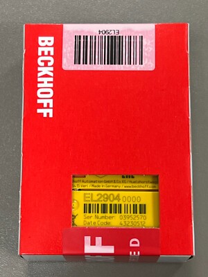 Beckhoff EL2904 TwinSafe 4-Ch DO / Neu OVP versiegelt