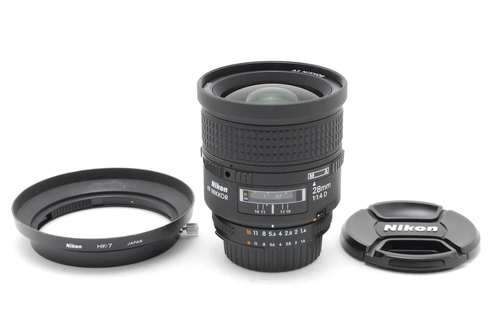 [ Casi Mint ] Nikon Af Nikkor 28mm F/1.4d Gran Angular Auto Focus Lente De Japón - Imagen 2 de 4