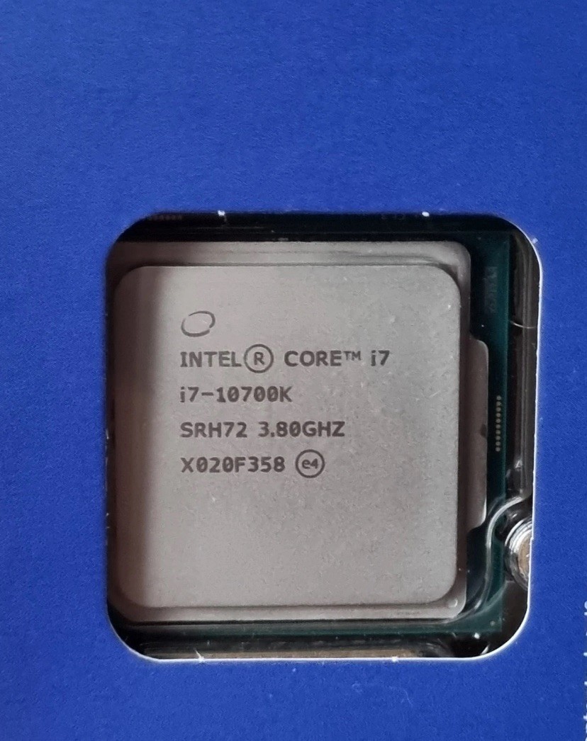 Intel Core i7-10700K Processore (5,1 GHz, 8 Core, Socket LGA1200, Box)  OPEN BOX