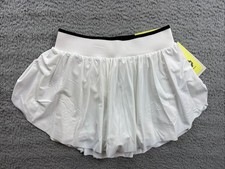 All in Motion Girls Youth Medium 8 White Seamless Flowy Skort