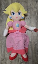 Nintendo 2023 Good Stuff Super Mario 35" Princess Peach Stuffy Plush Doll w/ Tag
