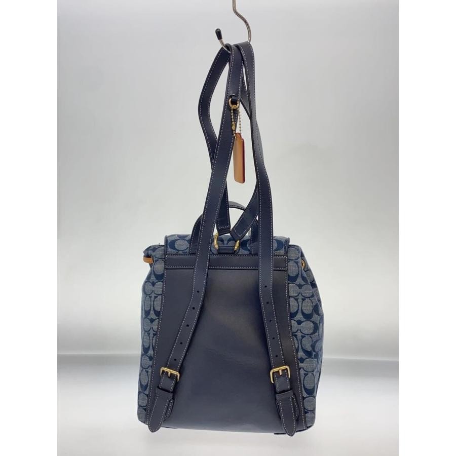 Coach Backpack Blue Allover Pattern C8162 - image 3